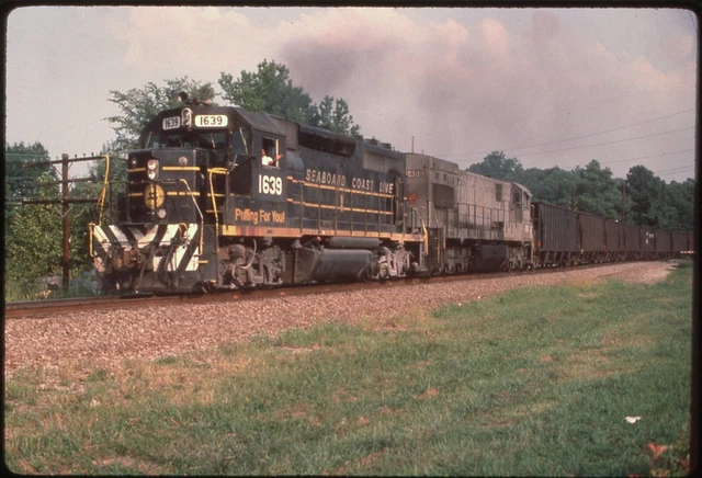 SCL Seaboard Coast Line 1639 duplicate slide