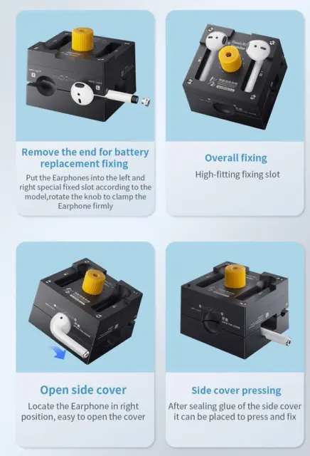 Earphone Fixture Tool Open Alignment Clamp Battery Disassembly For Airpods 1 2 3