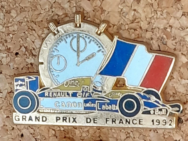 Pin's Formule 1 Williams Renault FW14, Camel Sport, EGF, Fabrication Française, Neuf