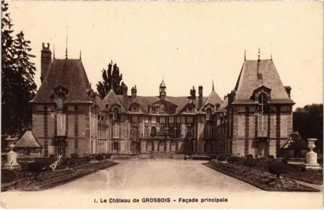 CPA BOISSY-SAINT-LEGER Chateau de Grosbois - Facade Principale (1352424)