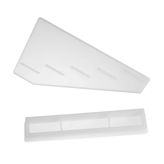 2 Pcs Regal Silikonform Lippenstift-Organizer Halter Aus Epoxidharz Lagerregal