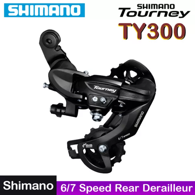 Shimano Tourney TY300 6/7 fach Speed Schaltwerk Direktmontage fach Adapte MTB