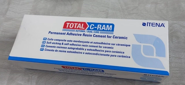 ITENA Total C-RAM Resin 8gm Matériau dentaire translucide Dernier stock