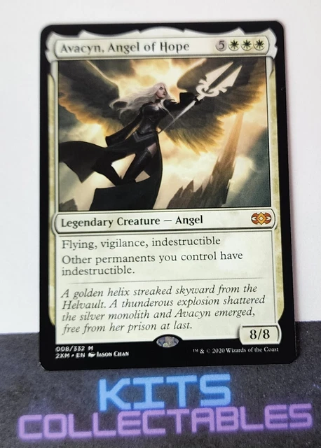 MTG Avacyn, Angel of Hope Mythic 008 Double Masters MINT Nonfoil MTG Avacyn, Angel of Hope Mythic 008 Double Masters MINT Nonfoil