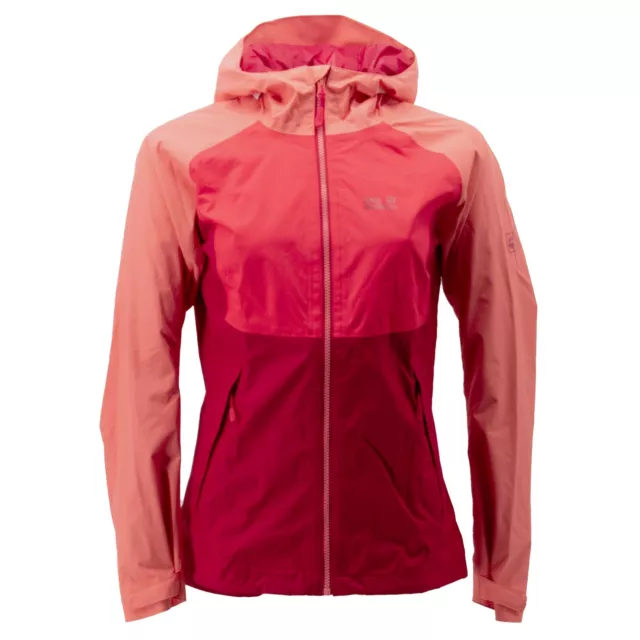 Jack Wolfskin Mount Isa Outdoor Trekking Hardshell Texapore Jacke Damen rot