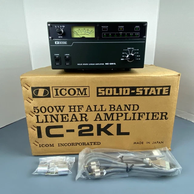 Icom Linear ICOM IC 2 KL Solid State Linear Amplifier 500w HF All Band - Ham Radio ...