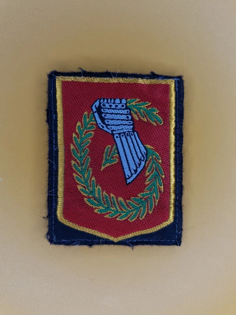 MAREL Patch Termoadesiva Legione Straniera Francese Afghanistan Ricamo 5,5x4,5 Cm Replica
