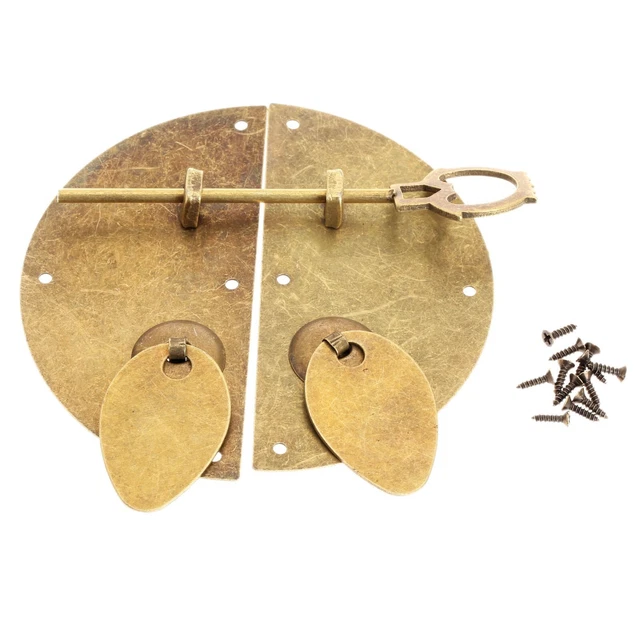 Chinois Meuble Laiton Poignée Meuble Hardware Porte Knocking Heurtoir Tirer