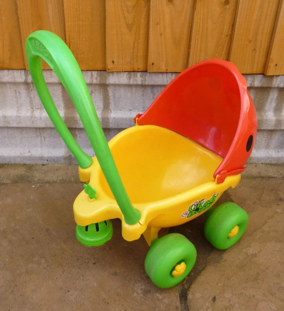 VINTAGE PLAYSKOOL LIL Lady Bug buggy Ladybird pram with bell £44.99 ...