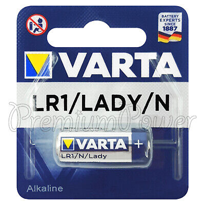 1 X VARTA N Misura/LR1 Batteria 1.5V Alcalino Lady MN9100 AM5 E90 4001 LR01