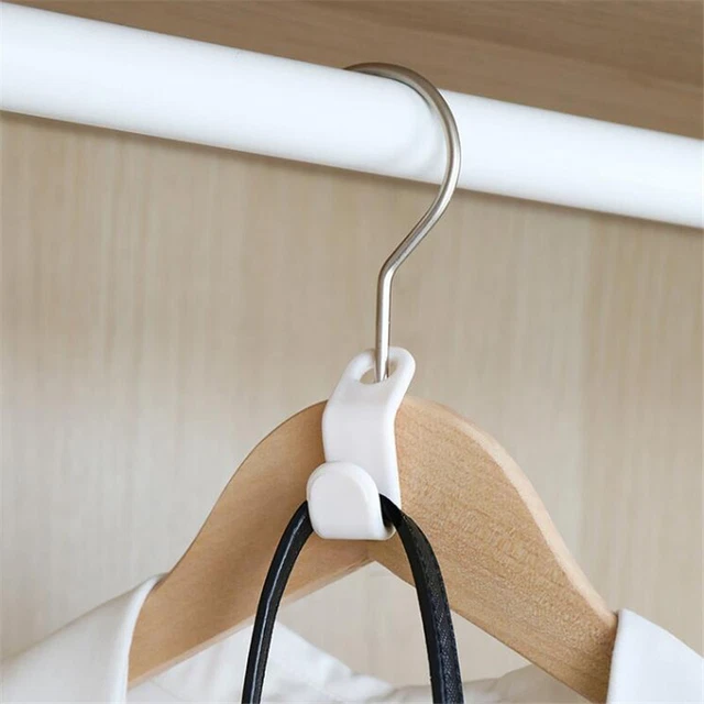 CLOTHES HANGER EXTENDERS Hooks Heavy Duty Cascading Connection Hooks