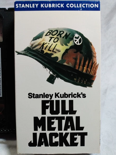 Full Metal Jacket VHS Movie VCR Video Tape Used Stanley Kubricks