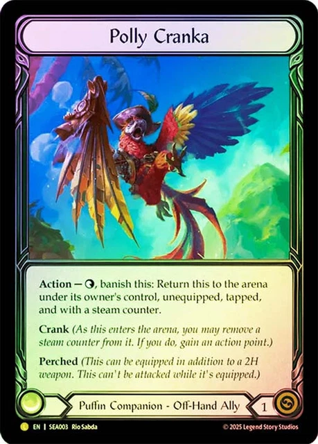 RAINBOW FOIL POLLY Cranka - SEA003 - Legendary Flesh and