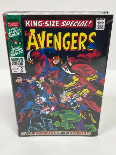 The Avengers Omnibus Vol 2 New Printing BUSCEMA DM COVER Marvel Comics HC Sealed