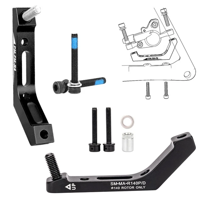 Adaptateur Frein à Disque Vélo - Conversion IS Vers PM - Compatible 140/160/180/203 Mm - NUTT