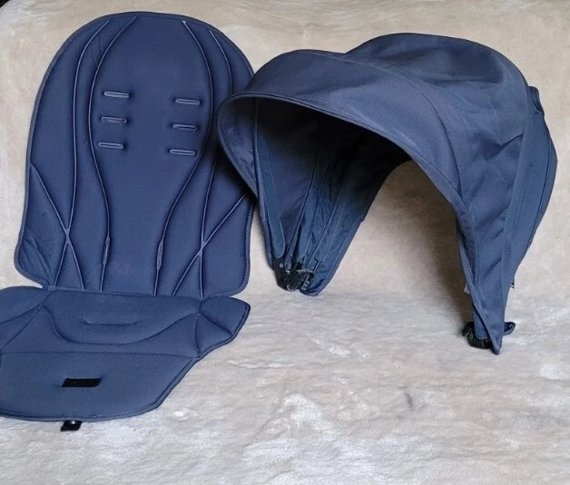 Mamas & Papas Farbpackung für Flip XT2 Kinderwagen Sitzbezug & Kapuze in blau
