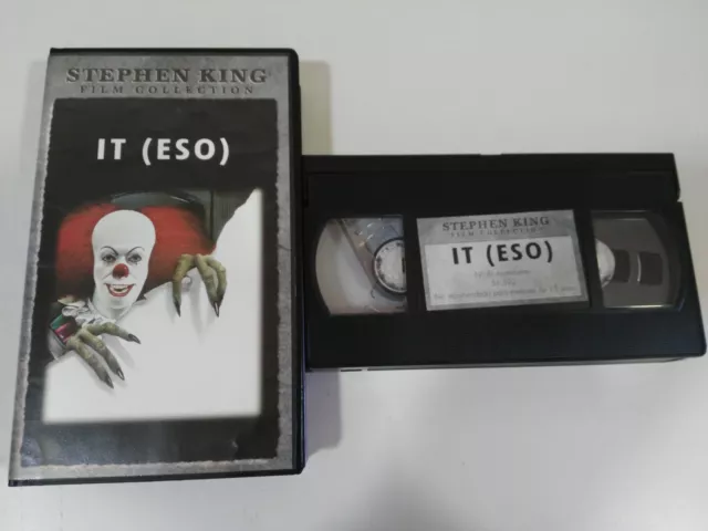 Stephen King It Eso Tommy Lee Wallace Terror Vhs Tape Coleccionista Castellano &