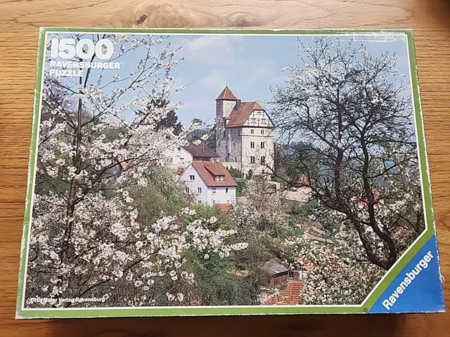 Vintage Ravensburger Puzzle - Spring 1500 Pieces Jigsaw 1985. VGC