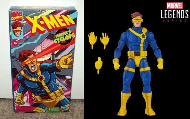 CYCLOPS MARVEL LEGENDS Exclusive VHS Retro 90s Animated Series TAS X ...