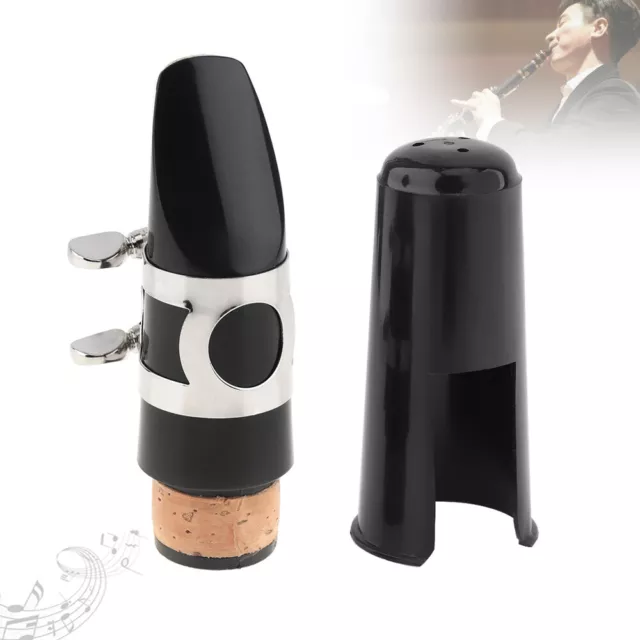 Bb Clarinet Mouthpiece Set with Cap Reed Metal Ligature Woodwind Parts