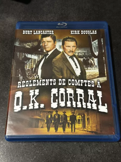 Reglements De Compte A Ok Corral Bluray Burt Lancaster Kirk Douglas Western