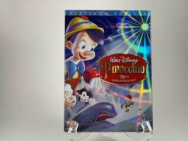 Pinocchio (DVD, 2009, 2-Disc Set, 70th Anniversary Platinum Edition)