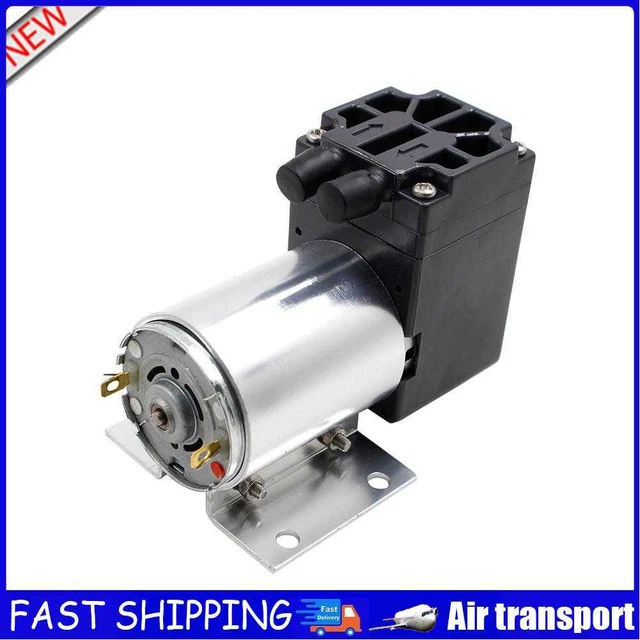 Mini Vacuum Pump DC 12V Negative Pressure Air Suction Pump 5L/min 65-120kpa