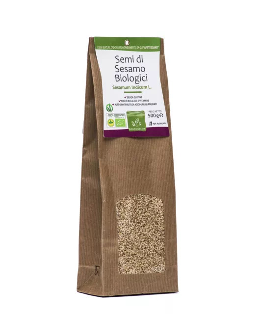 Benessence - Semi Di Sesamo Biologico Prodotto Senza Glutine Made In Italy
