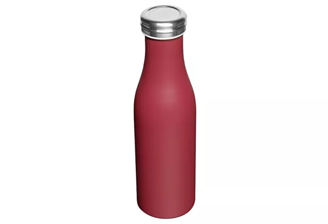 LURCH HAUSRAT Thermo-Isolierflasche Edelstahl 500ml bordeuax