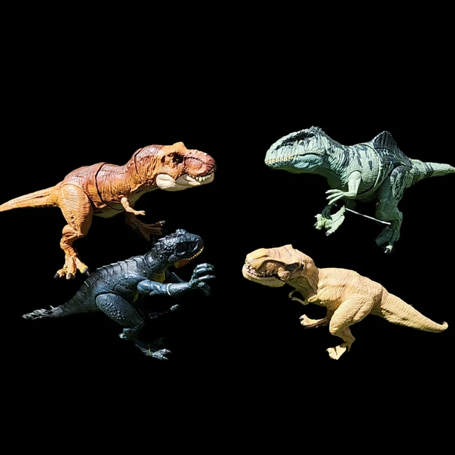 Veilleuse Volcan Jurassic World Avec T-Rex, Fonctionne, Excellent état, Pour Enfants