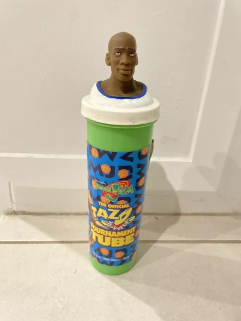 VTG Michael Jordan Space Jam Tazo The Official Tournament Tube Looney Tunes 1996