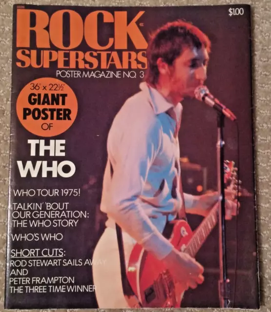 The Who - Rock Superstars - Booklet / Giant Poster