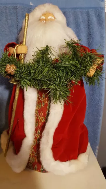 Vintage SANTAS BEST National Rennoc Santa  Claus 18" Tall 1991