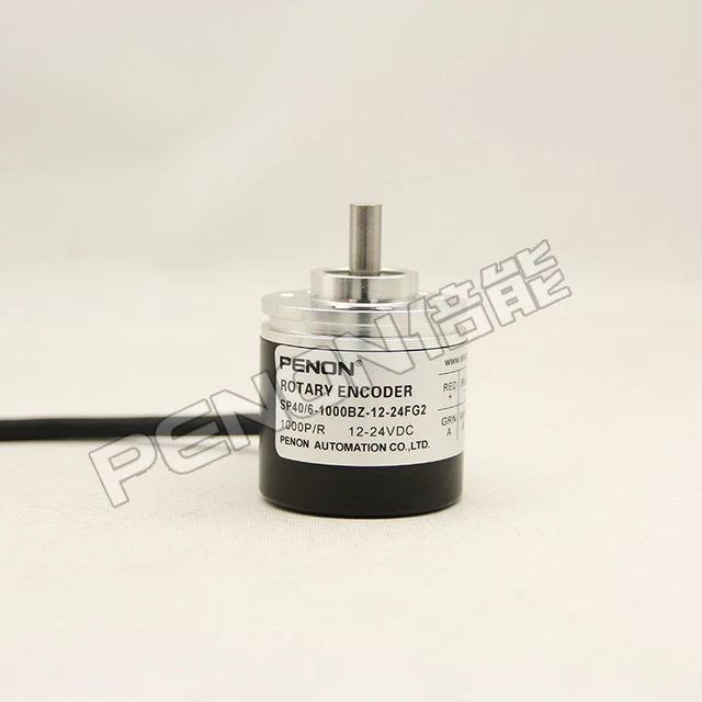 SP40-6-1000BZ-12-24FG2 ROTARY ENCODER outer diameter 40mm solid axis ...