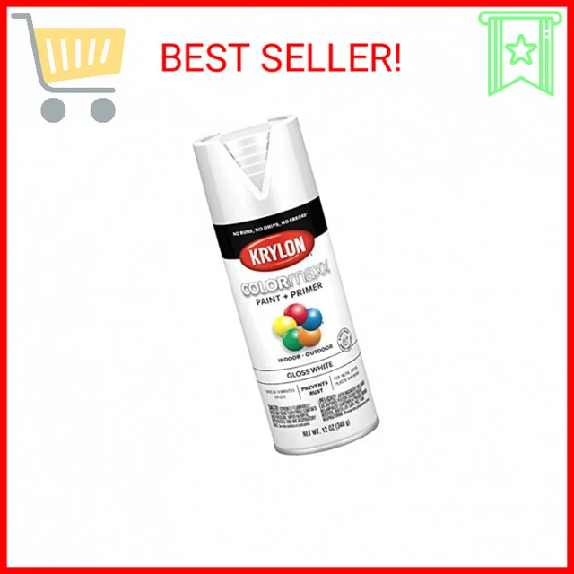 KRYLON K05545007 COLORMAXX Spray Paint and Primer for Indoor/Outdoor