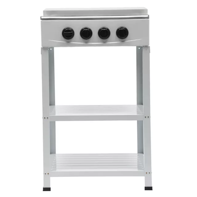 COMMERCIAL RESTAURANT KITCHEN Stand 4 Burners Cooking Gas Stove Set With  Cover $98.00 - PicClick