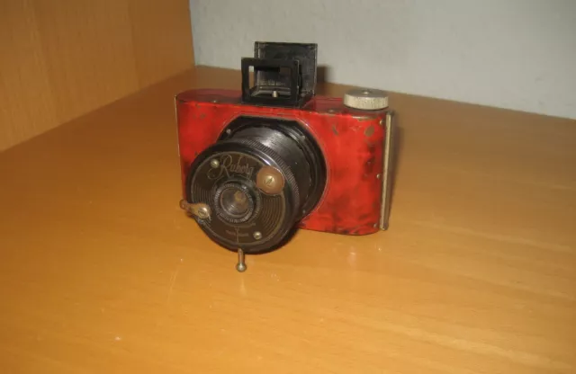 seltene rote Ruberg Kamera, Rodenstock Objektiv, Camera