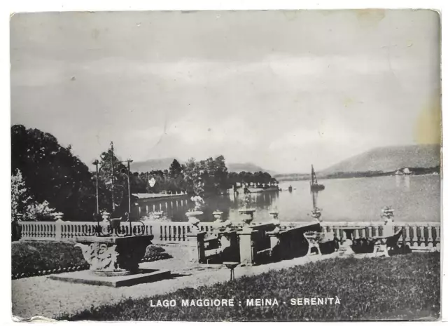 NOVARA (1351) - Lago Maggiore MEINA Serenità - FG/Vg 194?