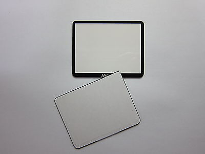 Replacement New Camera LCD External Protector Screen Window Display Outer Glass with Double Tape Adhesive for Nikon D3200 