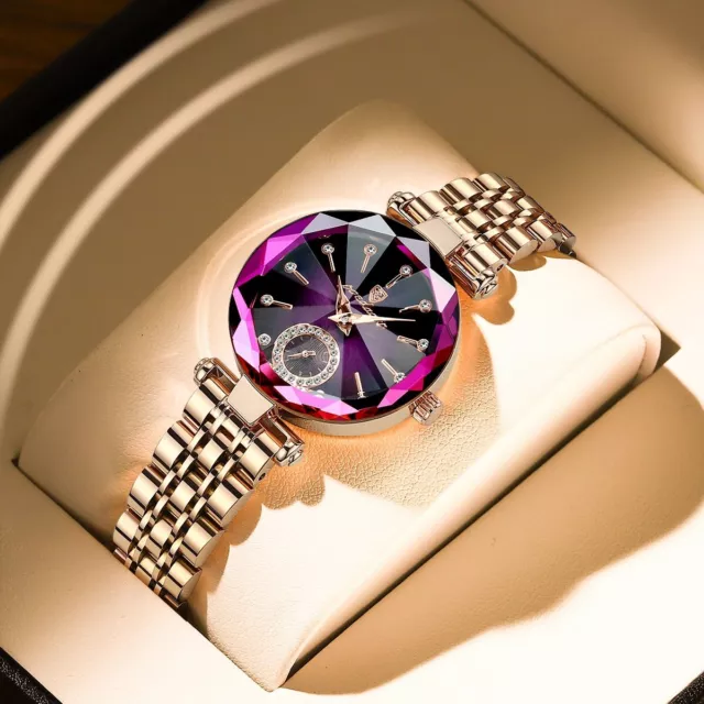 Watch for Women Watch Luxury Rose Gold Steel Quartz Wristwatches Ladies Watches