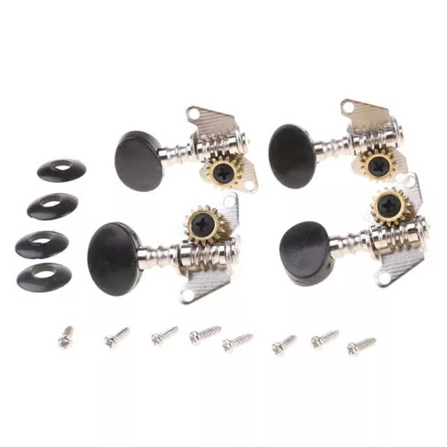 2R 2L Tuning Pegs Machine Head Tuners for 4 String Ukulele Guitar Accessories