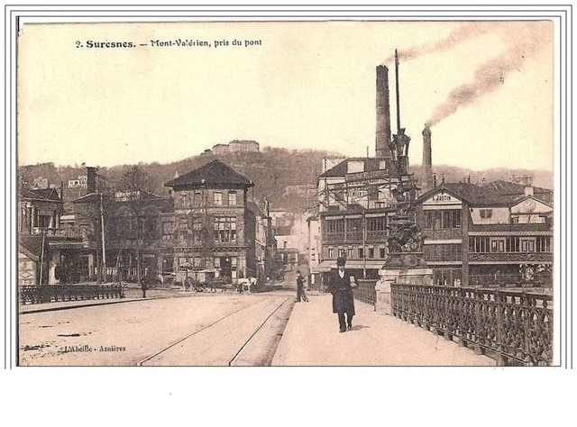 92.Suresnes.mont-Valerien , Pris Du Pont.