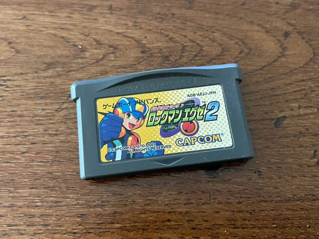 Japanese Nintendo Game Boy Advance ROXK MAN EXE 2 Battle Network Mega Man