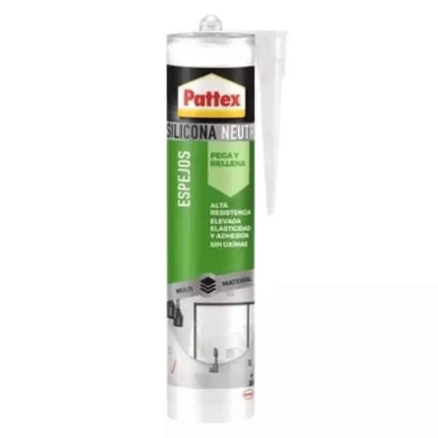 Pattex Dichtsoff pour Vitres & Portes Chaque 280ml - Brun Foncé - Silicone