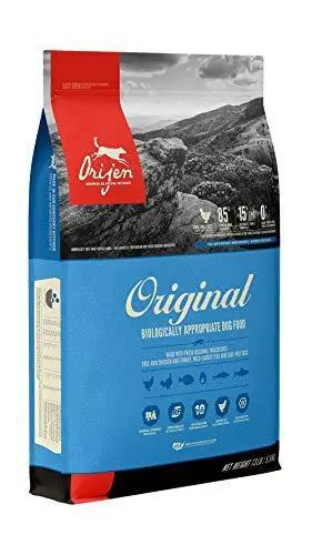 ORIJEN Dry Dog Food for All ages Original Grain Free High Protein Fresh 13-Pound