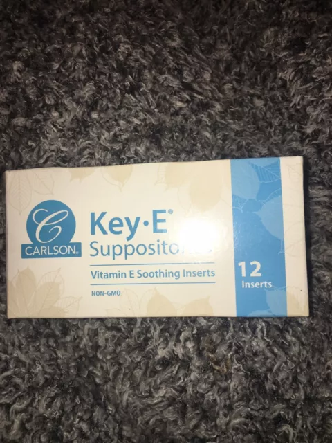 Key E suppositories 11 In Pack Sealed