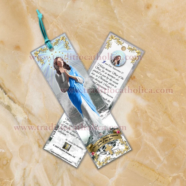 OUR LADY OF Kibeho, Rwanda laminated Bible scripture bookmark. Statue ...