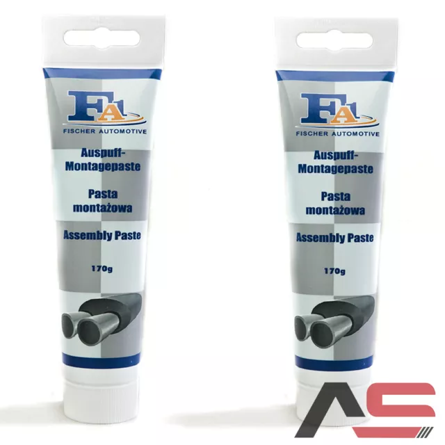 2x FA1 Auspuff Montagepaste Dichtmasse 170G