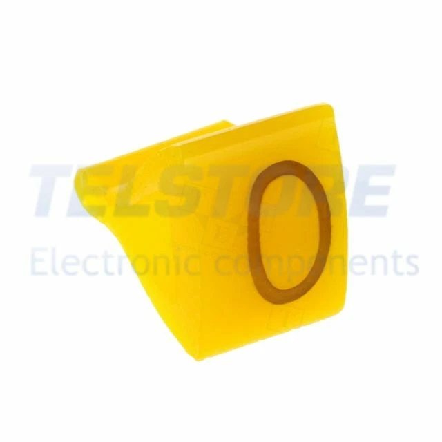 1Confezione  Segna cavi per cavi e fili 1,7÷3,5mm H 6mm A 6mm L 5mm  .