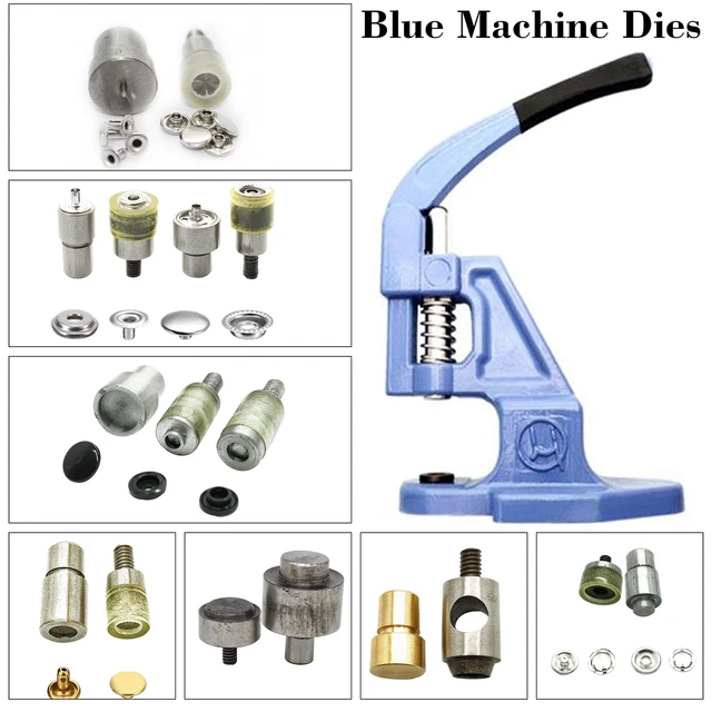 Presse à Œillets Universelle Verte - Machine + Matrices Pour DIY 5mm
